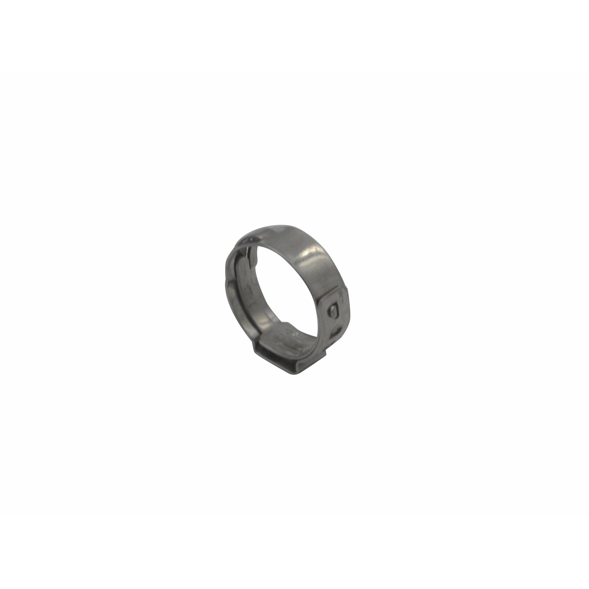 100 Piece 304 Stainless Steel 16-19.2mm Ear Hose Clamp - Twin Eagle Imports