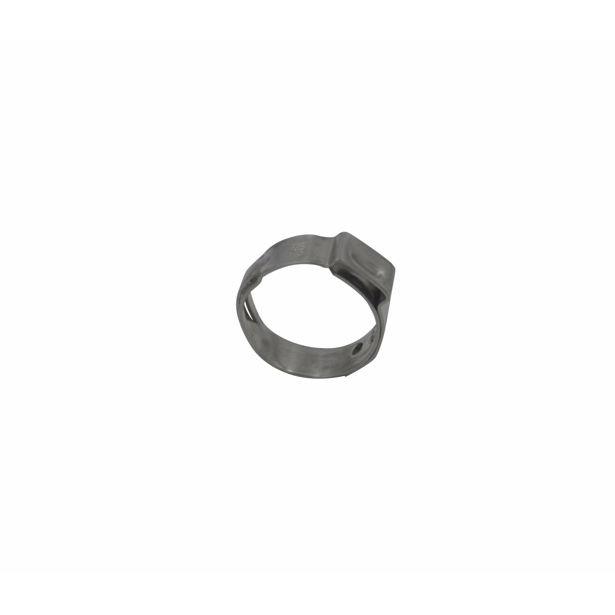 100 Piece 304 Stainless Steel 16-19.2mm Ear Hose Clamp - Twin Eagle Imports