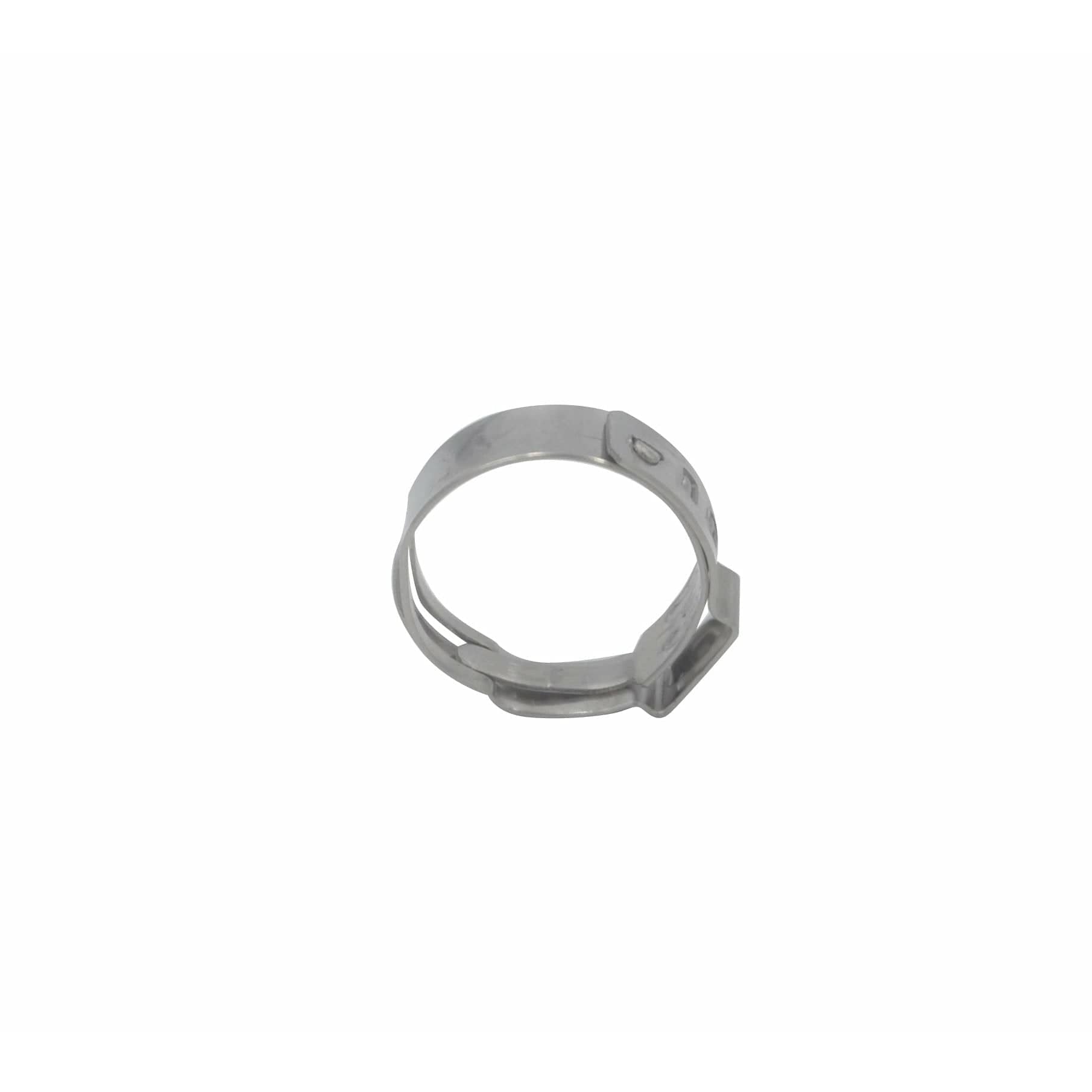 100 Piece 304 Stainless Steel 17.8-21mm Ear Hose Clamp - Twin Eagle Imports