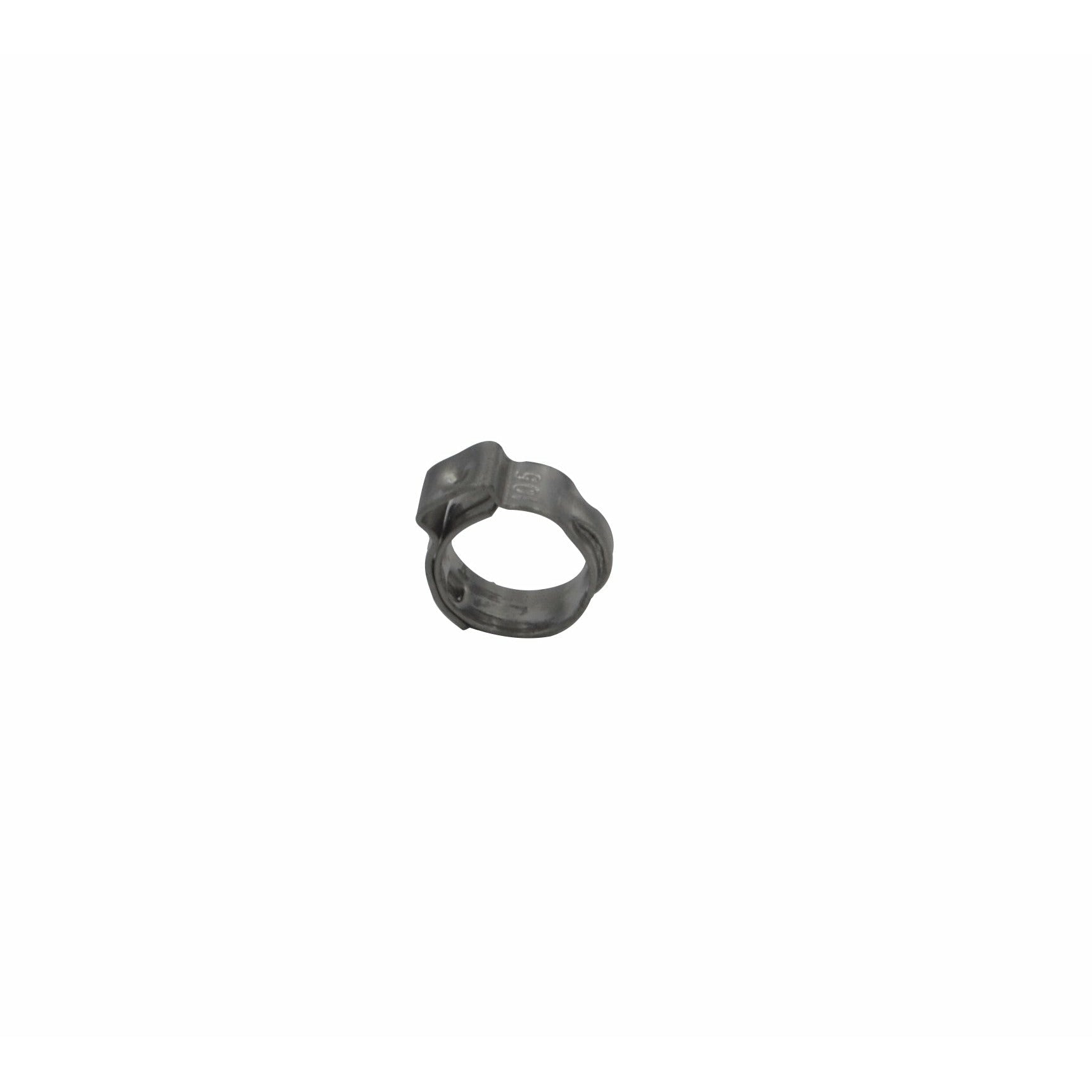 100 Piece 304 Stainless Steel 8.8-10.5mm Ear Hose Clamp - Twin Eagle Imports