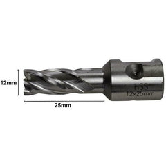 12 x 25mm D.O.C HSS 3/4" Universal Shank Annular Cutter - Twin Eagle Imports