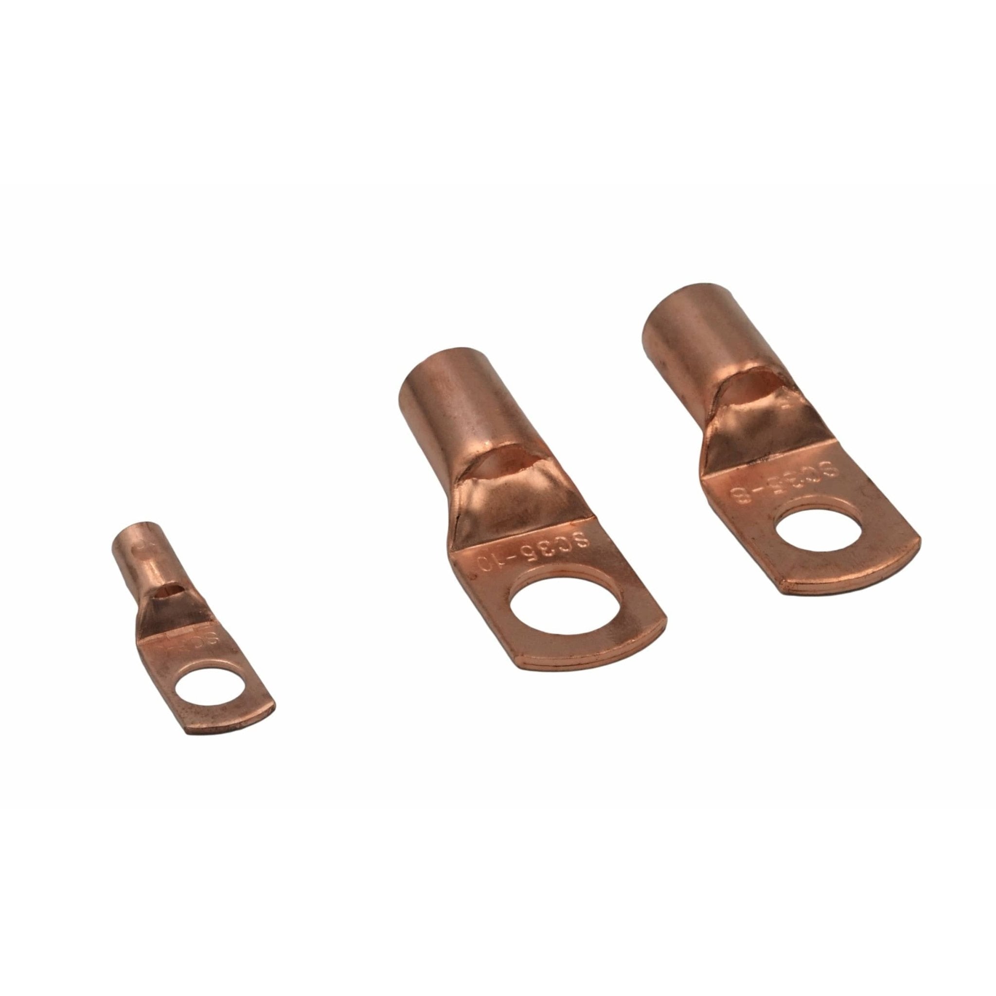 120pc Large Gauge Copper Lug Terminal Kit - Twin Eagle Imports