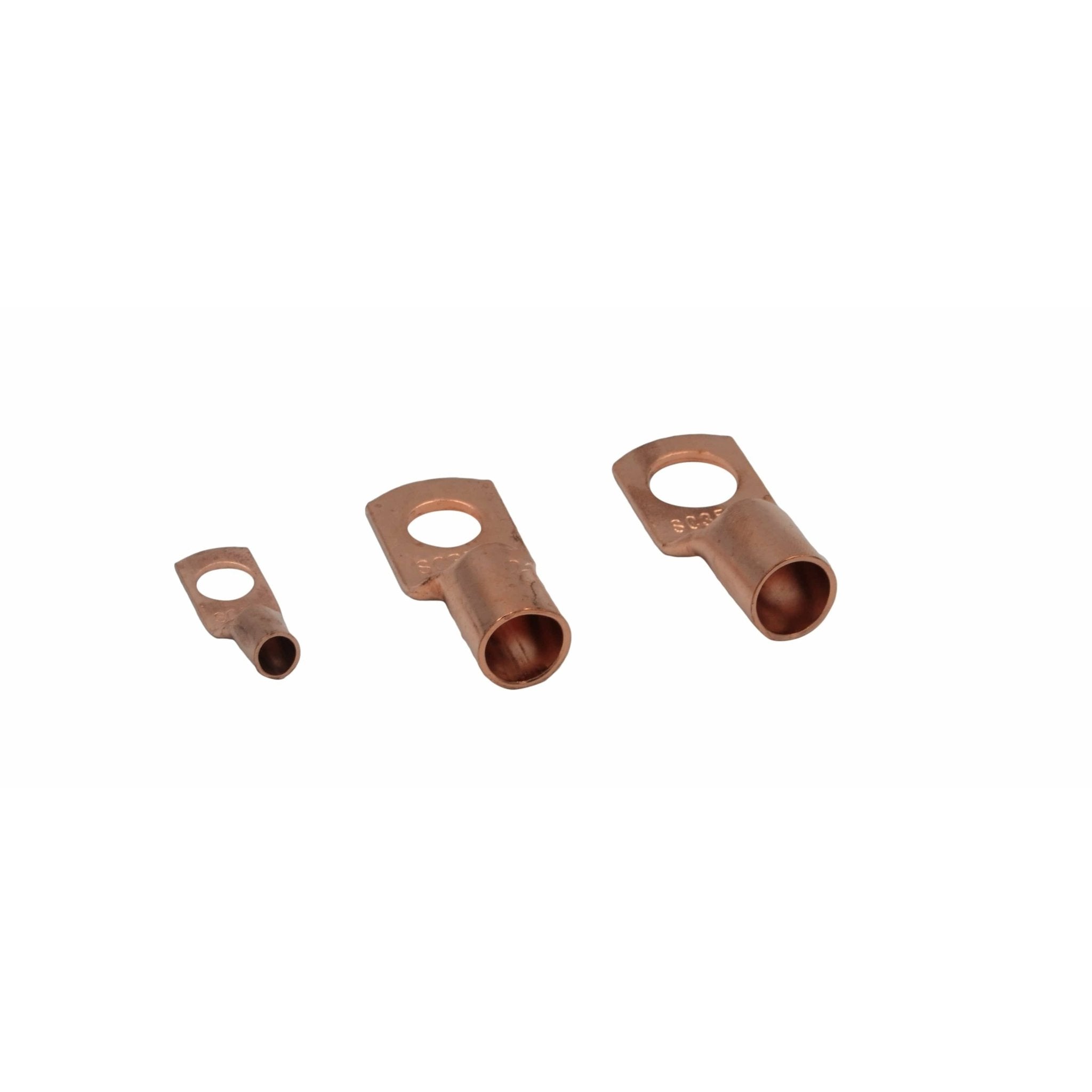 120pc Large Gauge Copper Lug Terminal Kit - Twin Eagle Imports