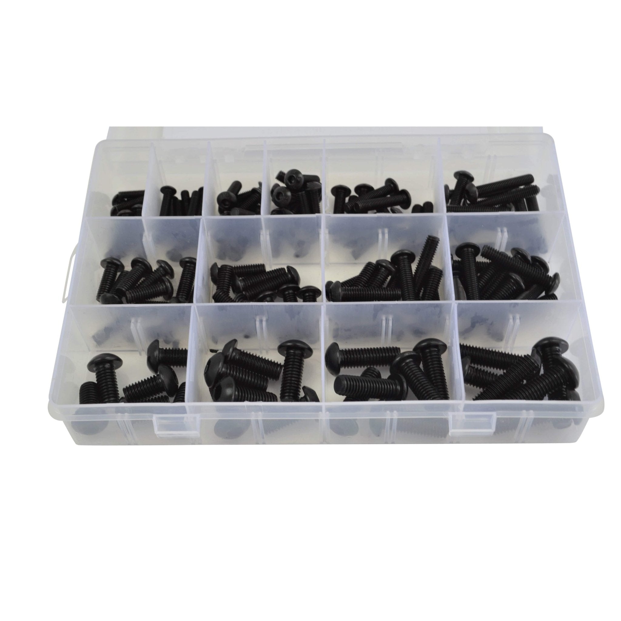 124pc Button Head Cap Screw Grab Kit - Twin Eagle Imports