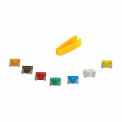 140pc Mini Micro Low Profile Car Auto Fuse Grab Kit Assortment - Twin Eagle Imports