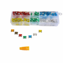140pc Mini Micro Low Profile Car Auto Fuse Grab Kit Assortment - Twin Eagle Imports