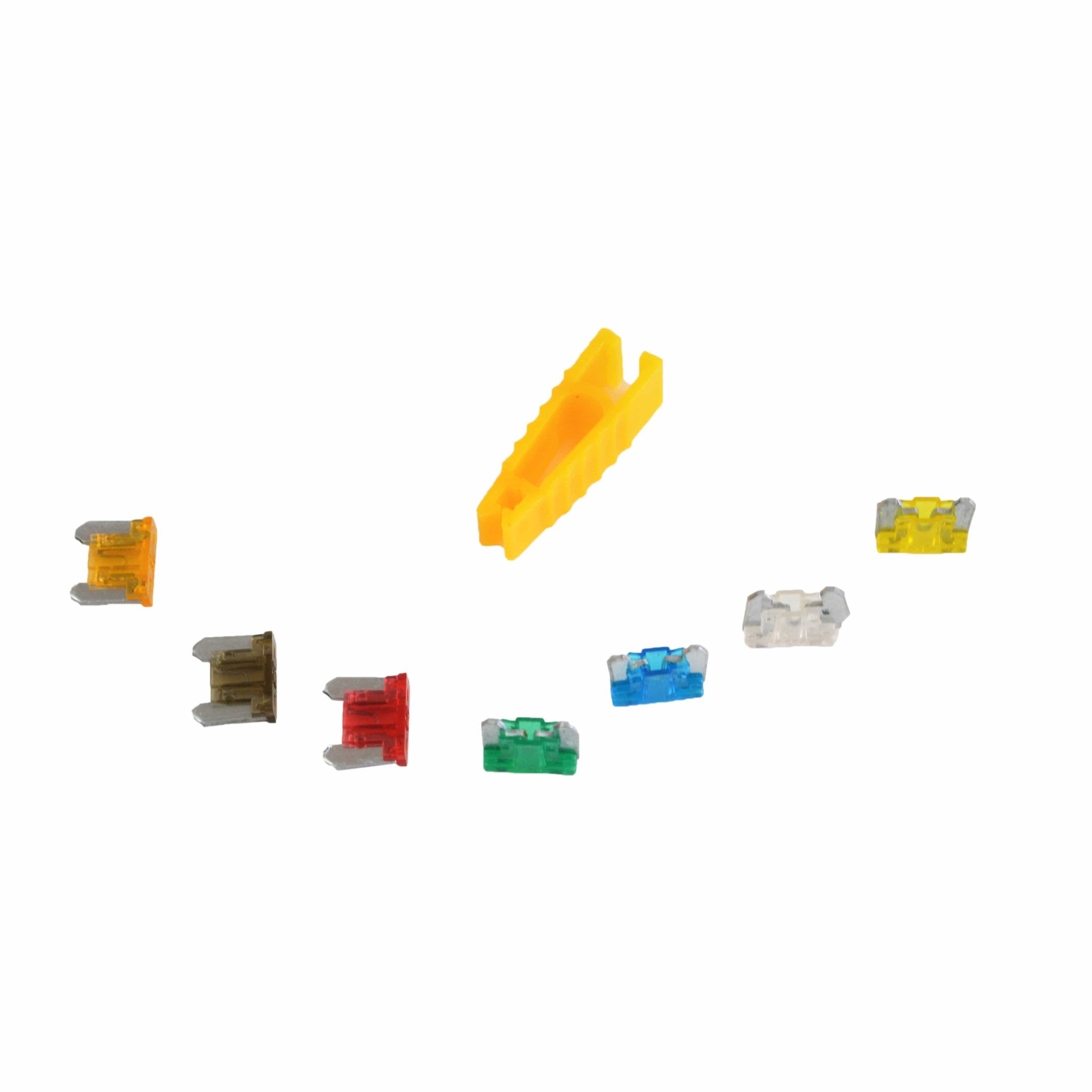 140pc Mini Micro Low Profile Car Auto Fuse Grab Kit Assortment - Twin Eagle Imports