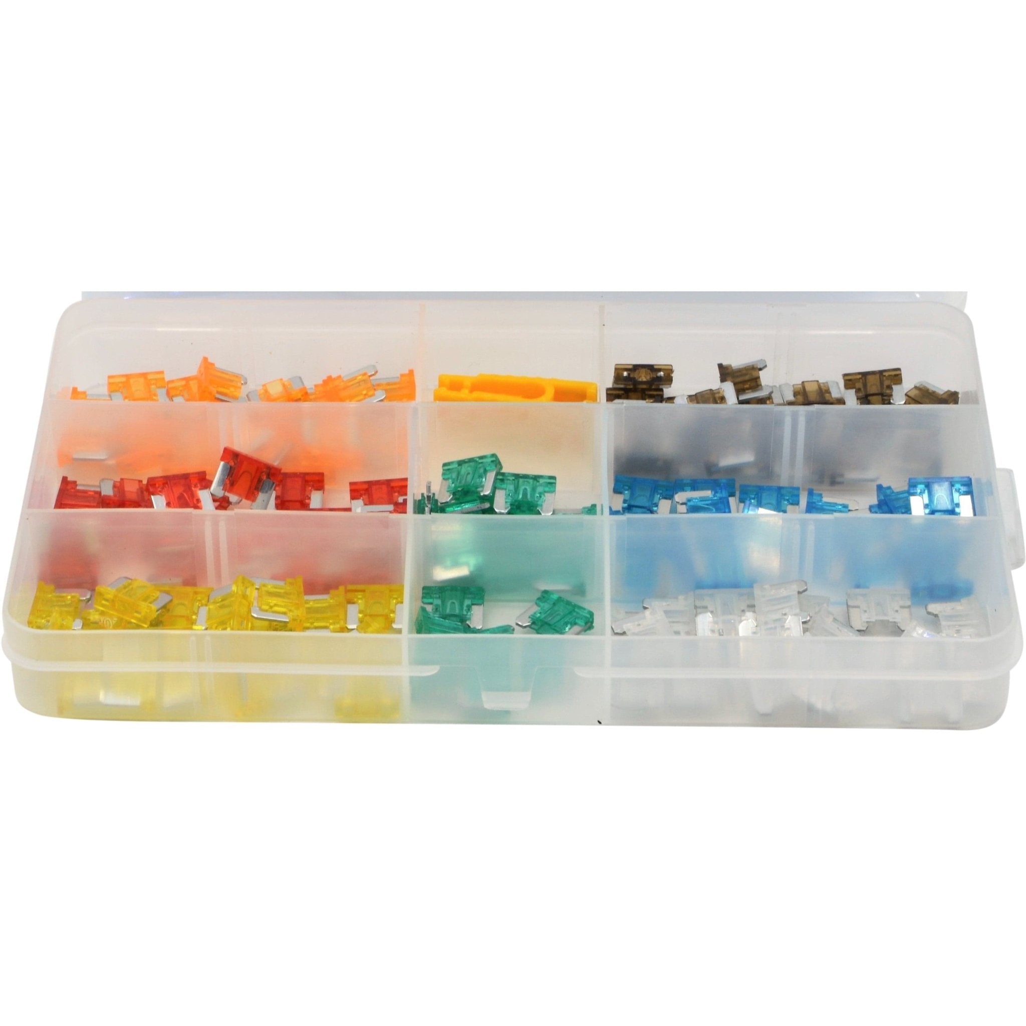 140pc Mini Micro Low Profile Car Auto Fuse Grab Kit Assortment - Twin Eagle Imports