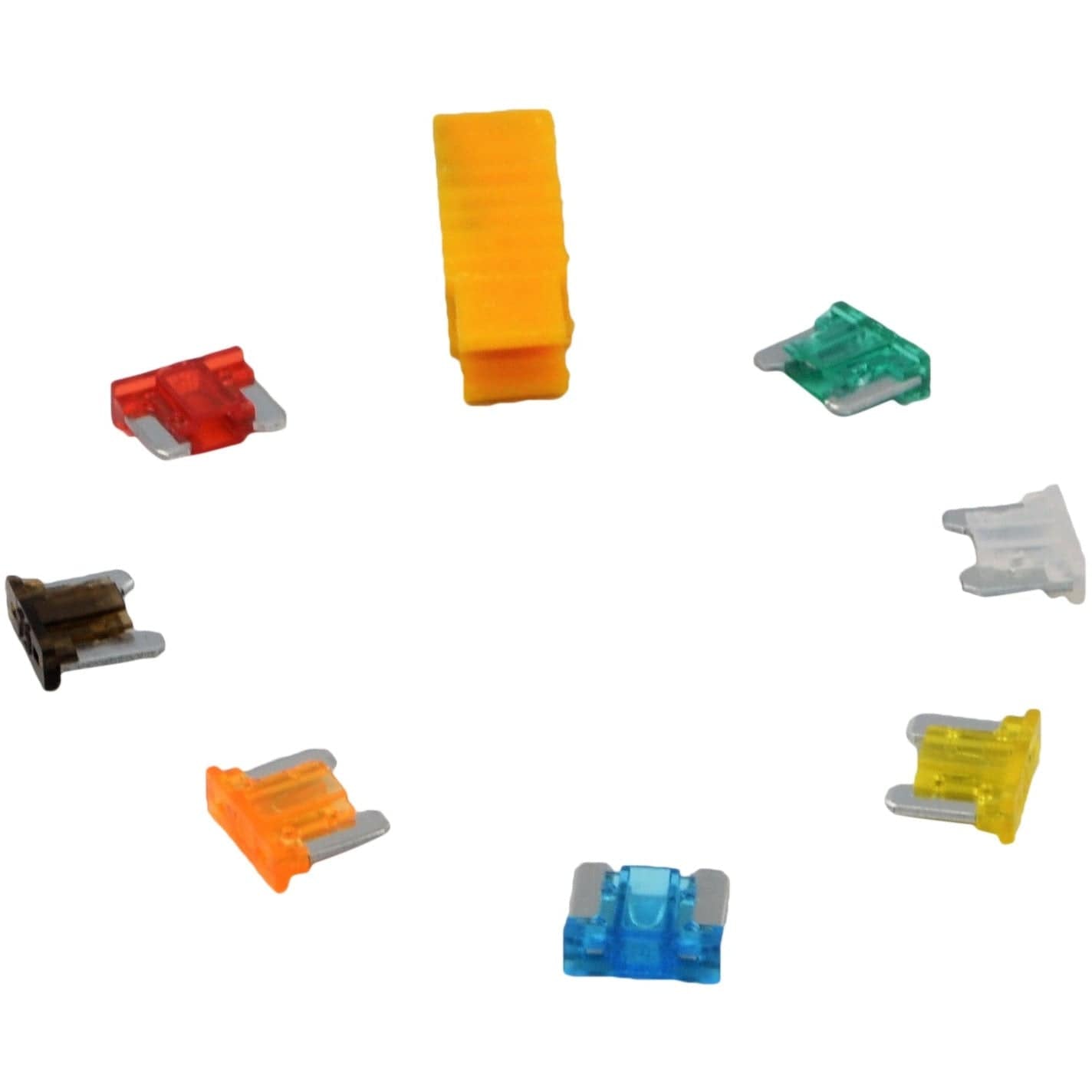 140pc Mini Micro Low Profile Car Auto Fuse Grab Kit Assortment - Twin Eagle Imports