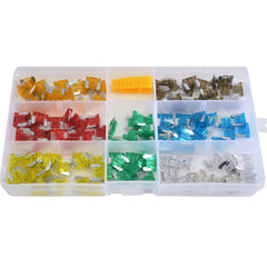140pc Mini Micro Low Profile Car Auto Fuse Grab Kit Assortment - Twin Eagle Imports