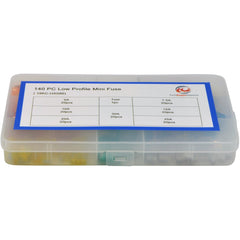 140pc Mini Micro Low Profile Car Auto Fuse Grab Kit Assortment - Twin Eagle Imports
