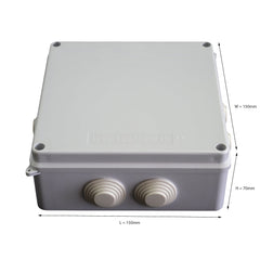 150x150x70 mm ABS Plastic IP65 Waterproof Junction Box - Twin Eagle Imports