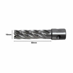 16 x 50mm D.O.C HSS 3/4" Universal Shank Annular Cutter - Twin Eagle Imports