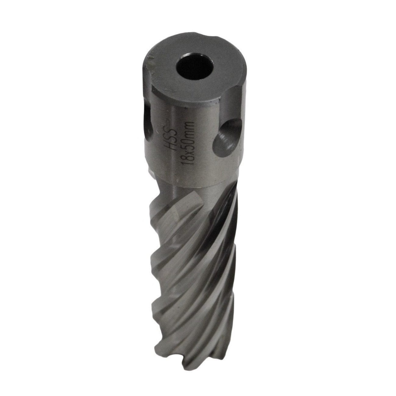 18 x 50mm D.O.C HSS Weldon Shank Annular Cutter - Twin Eagle Imports