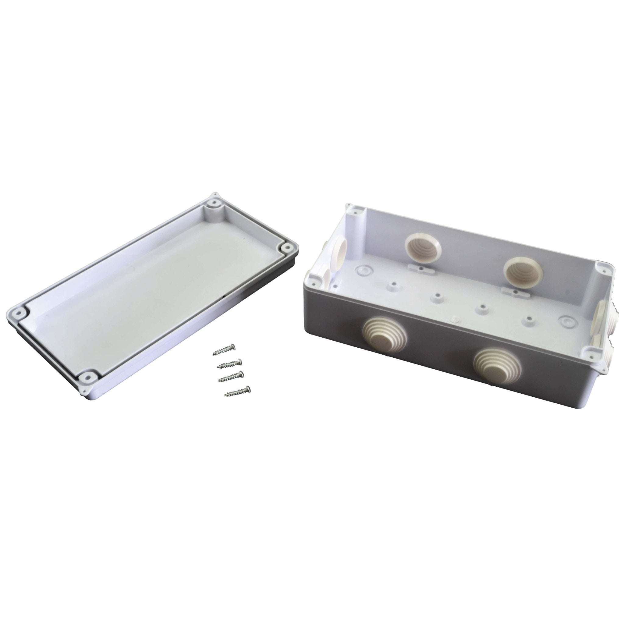 200x100x70 mm ABS Plastic IP65 Waterproof Junction Box - Twin Eagle Imports