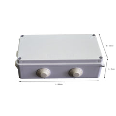 200x100x70 mm ABS Plastic IP65 Waterproof Junction Box - Twin Eagle Imports
