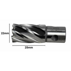 22 x 25mm D.O.C HSS 3/4" Universal Shank Annular Cutter - Twin Eagle Imports