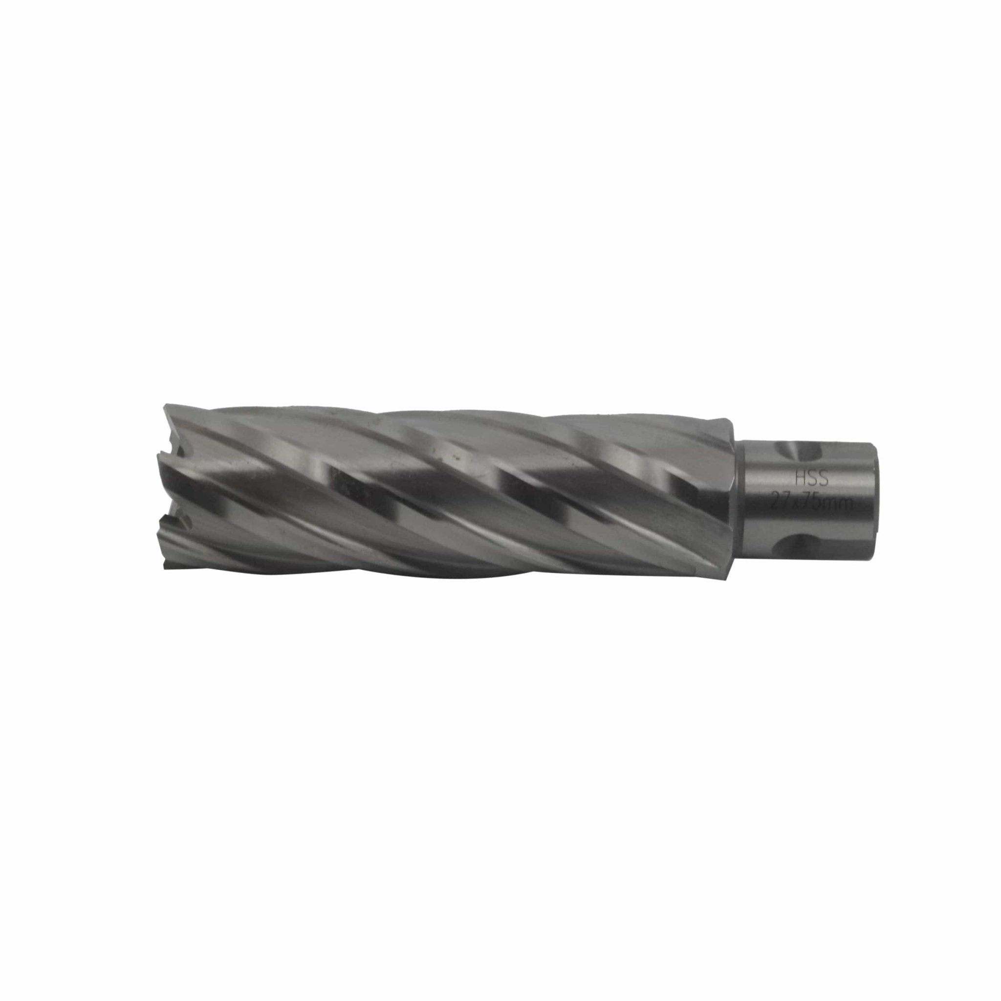 27 x 75mm D.O.C HSS Weldon Shank Annular Cutter - Twin Eagle Imports