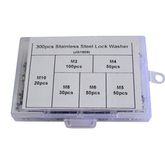 300pc Stainless Steel Lock Washer Grab Kit - Twin Eagle Imports