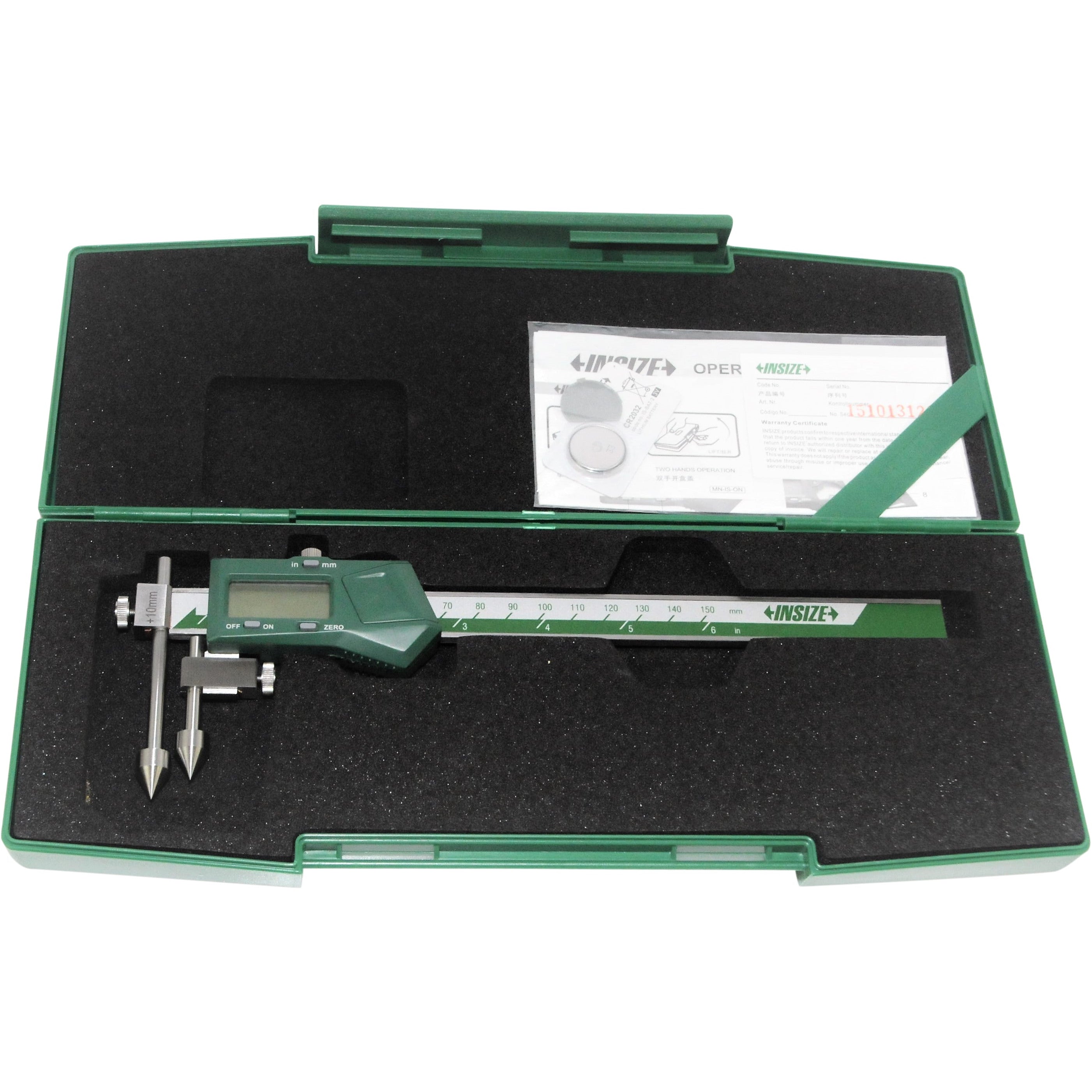 Insize Digital Offset Caliper 10-150mm Range Series 1192-150A