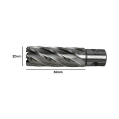 annular cutter kit incules sizes 20,22,24,26x50mm HSS CNC annular broach cut universal shank industrial metalwork supplies