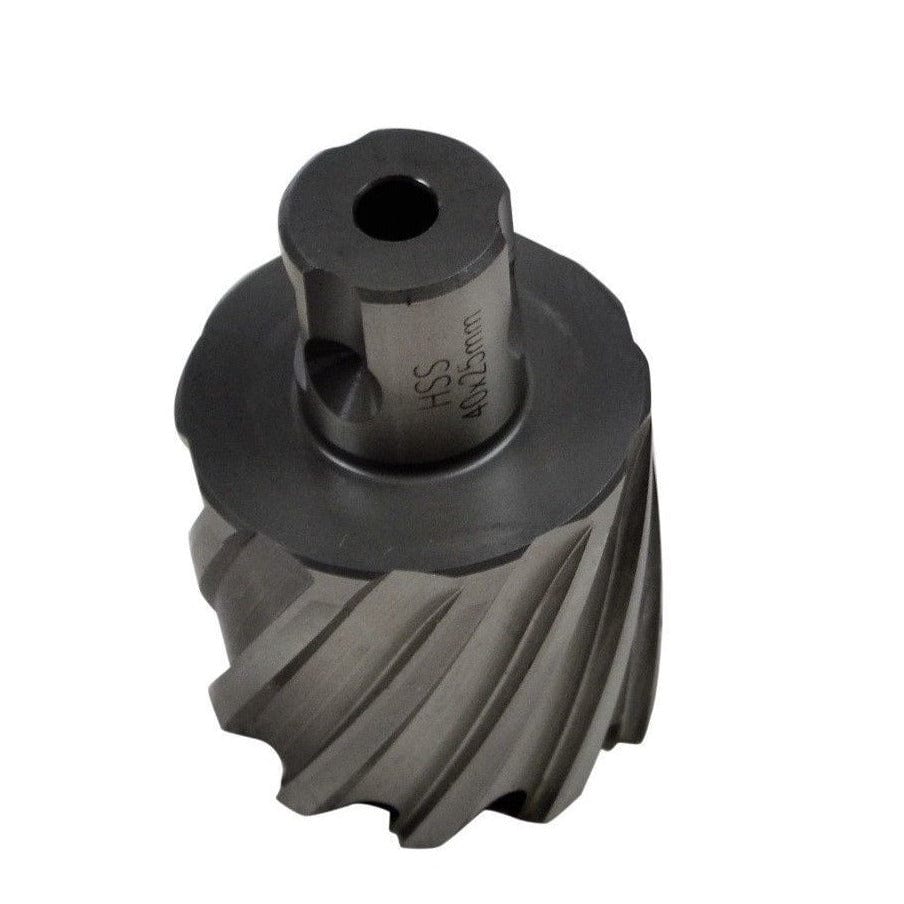 40 x 25mm D.O.C HSS Weldon Shank Annular Cutter - Twin Eagle Imports