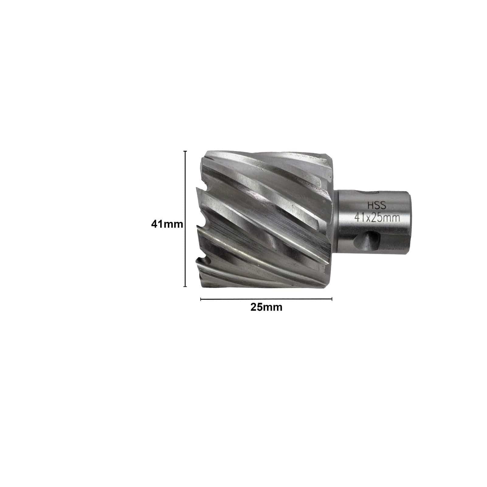 41 x 25mm D.O.C HSS 3/4" Universal Shank Annular Cutter - Twin Eagle Imports