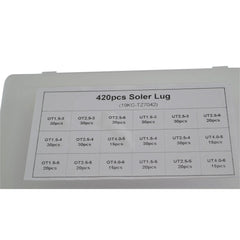 420pc Solder Lug Grab Kit Assortment - Twin Eagle Imports