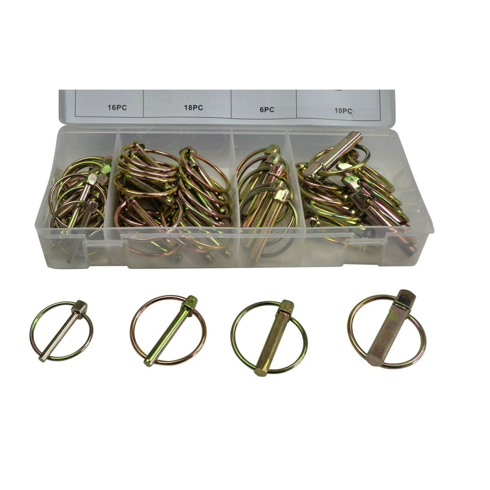50pc Metric Lynch Pin Grab Kit - Twin Eagle Imports