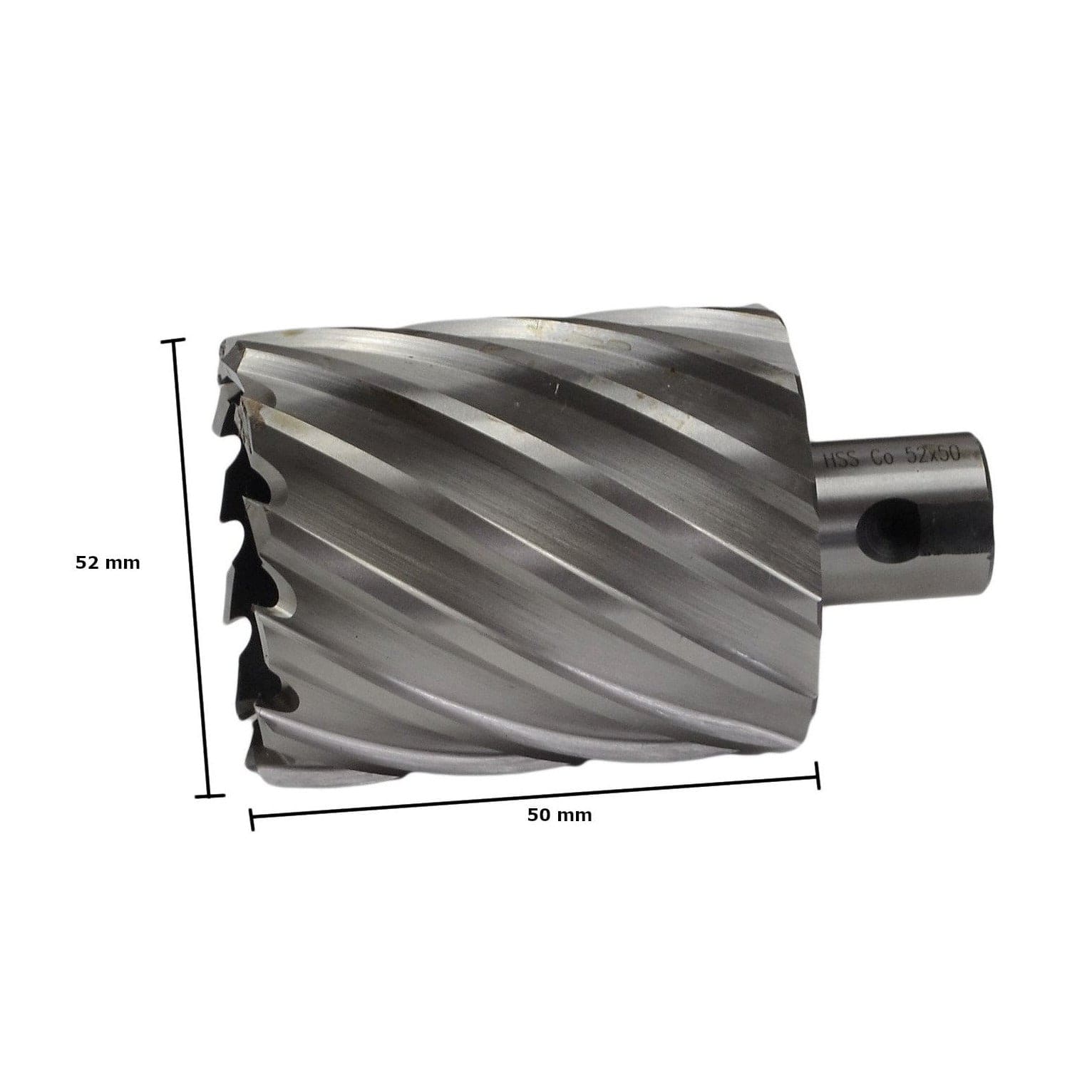 52 x 50mm D.O.C HSS Weldon Shank Annular Cutter - Twin Eagle Imports