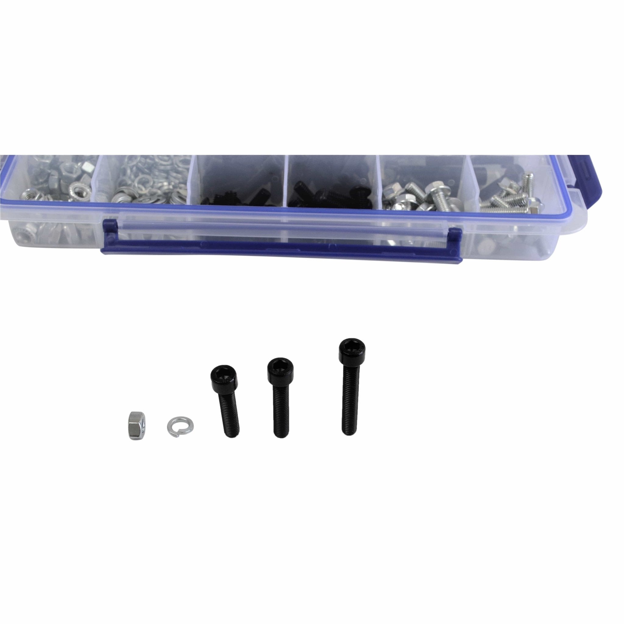 520pc High Tensile Cap Screw Bolts Grab Kit - Twin Eagle Imports