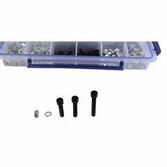 520pc High Tensile Cap Screw Bolts Grab Kit - Twin Eagle Imports