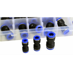 58 pc Pushfit air joiner Metric Quick Connect Grab Kit Assortment - Twin Eagle Imports