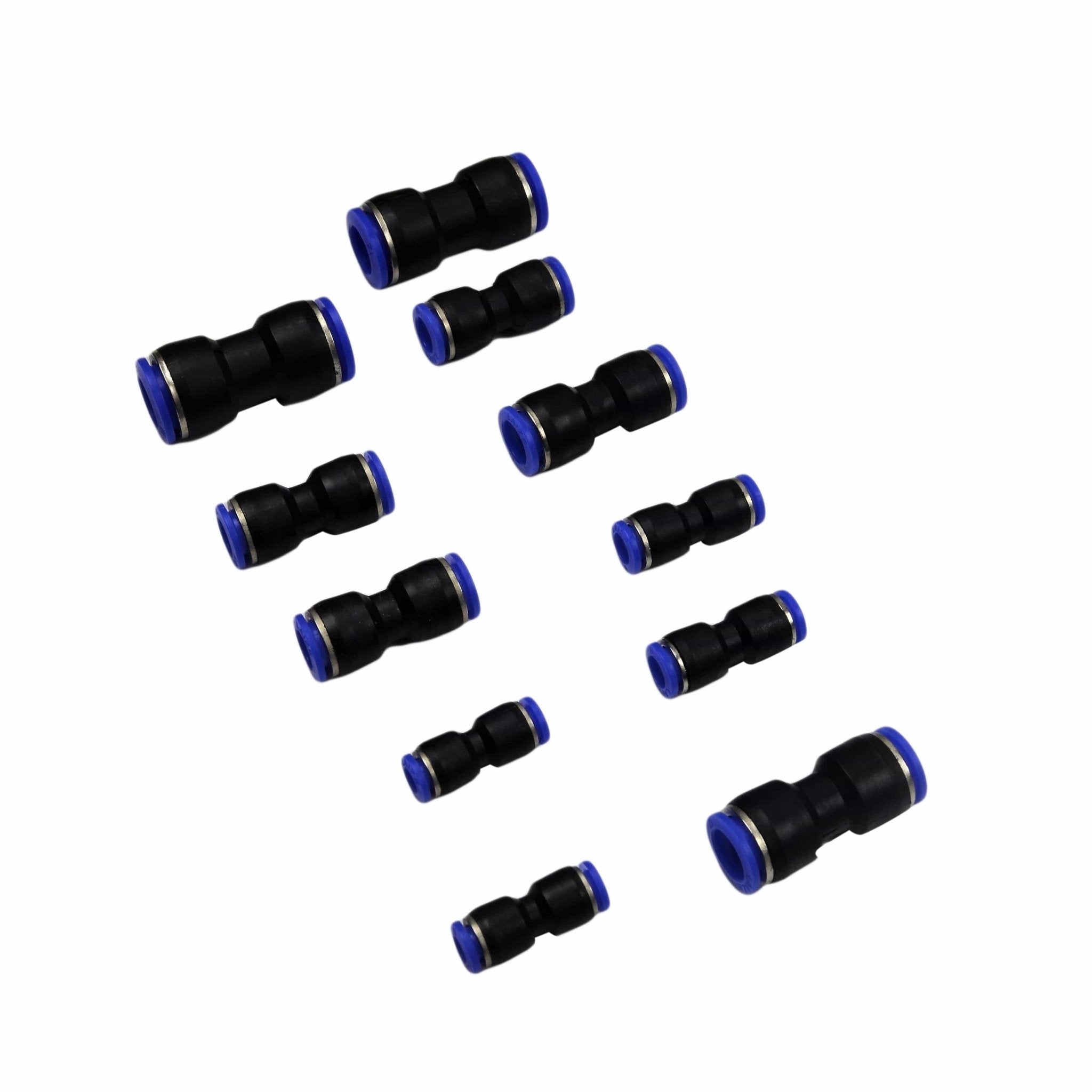 58 pc Pushfit air joiner Metric Quick Connect Grab Kit Assortment - Twin Eagle Imports