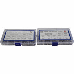 820pc Metric and Imperial Stainless Steel Grub Screw Grab Kit - Twin Eagle Imports