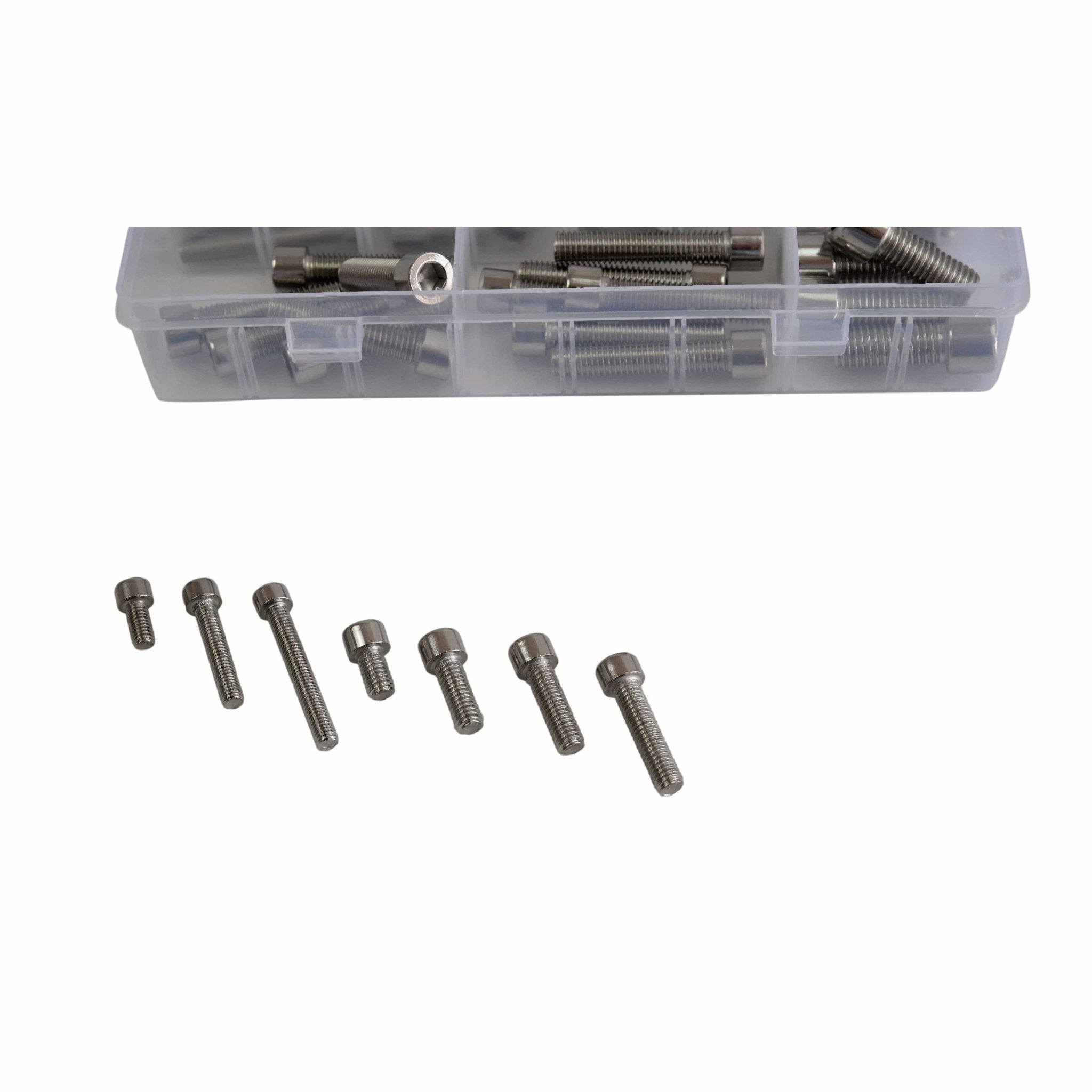 90pc Stainless Steel Cap Screw Bolt Assortment Grab Kit - Twin Eagle Imports