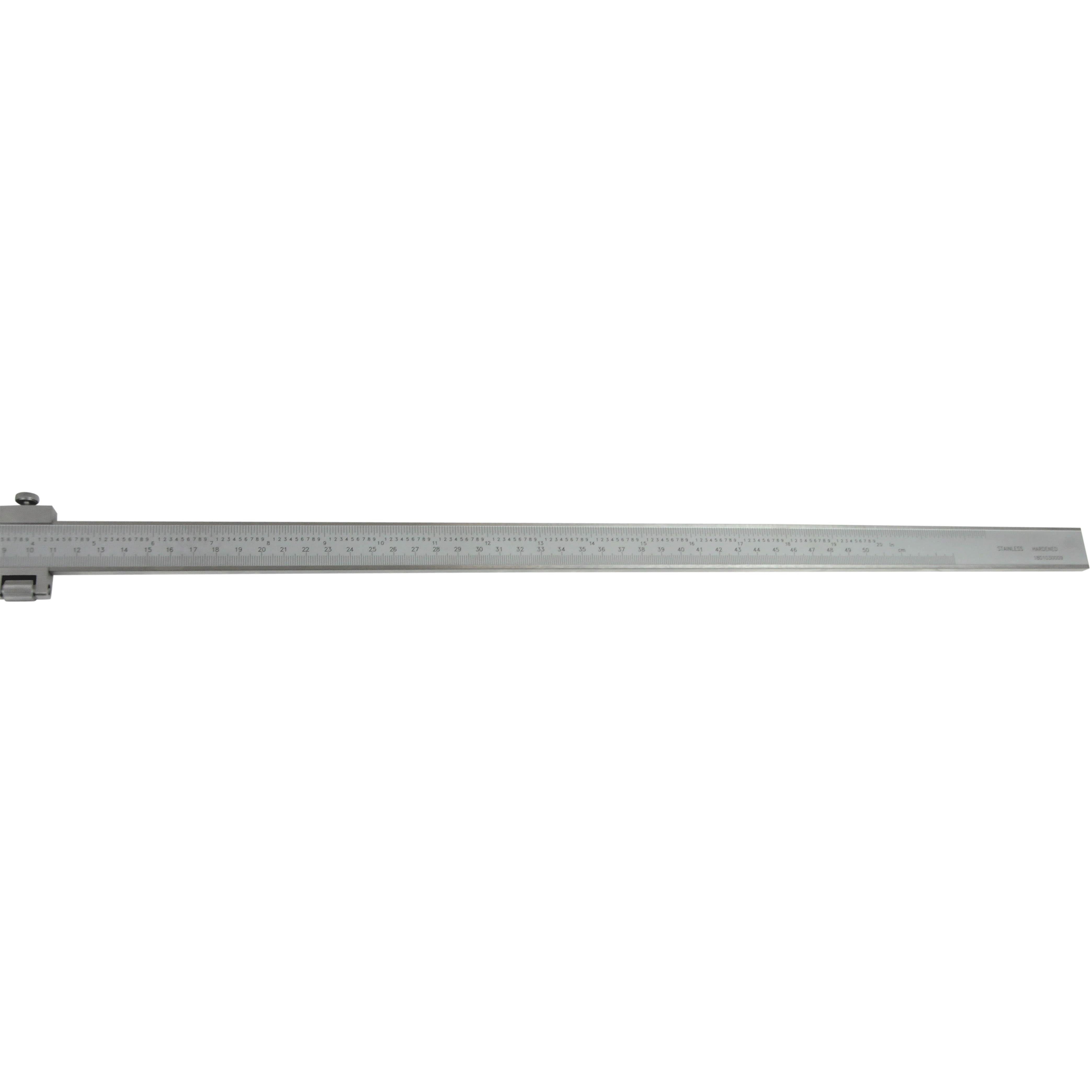 Insize Long Jaw Vernier Caliper 0-500mm/0-20" Range Series 1215-532