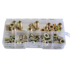 zinc alloy furniture hex drive head insert nut kit fastners hardware industrial supplies 