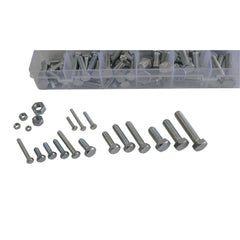 424 pc High Tensile Grade 8.8 Nut & Bolt Grab Kit Assortment  M4 - M10