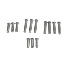 60 Pc Metric Clevis Pin Hitch Pin Grab Kit Assortment  M8 - M12