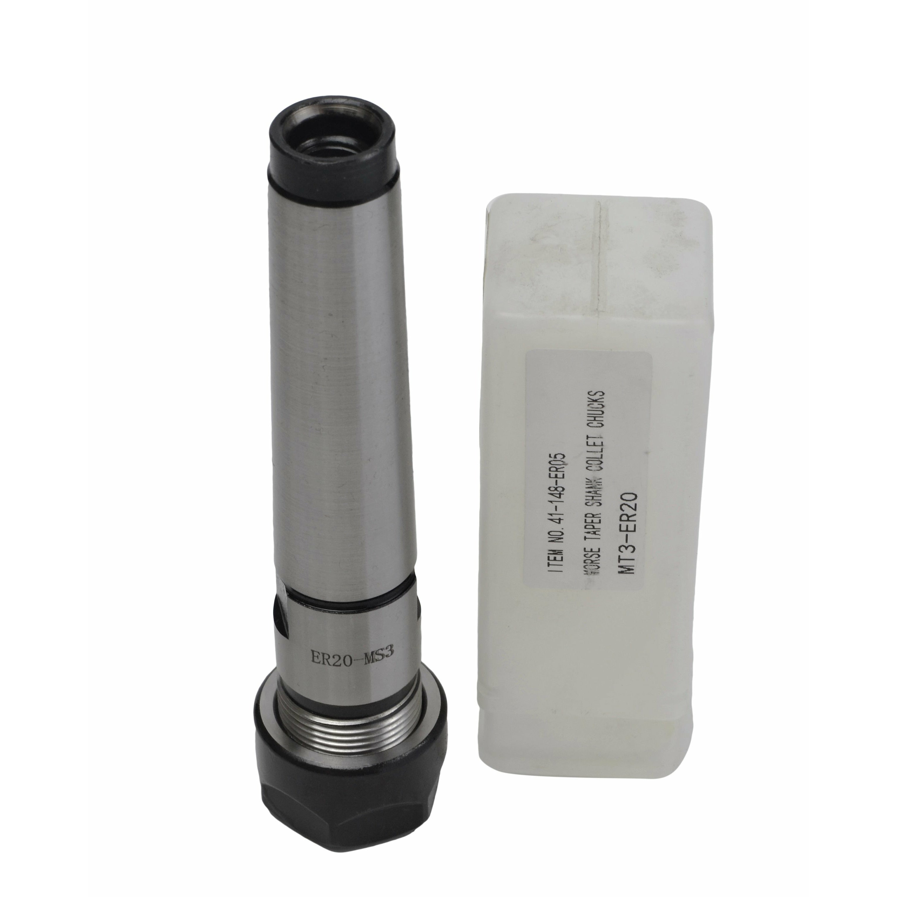 collect chuck ER20 holder MT3 morse 3 precision milling toolholding cnc milling industrialshank drawbar 