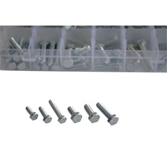 316 pc High Tensile Grade 8.8 Hex Head Bolt Nut Assortment Grab Kit M4 - M12