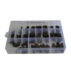 164 Piece Metric Woodruff Key Grab Kit Assortment 10mm to 32mm