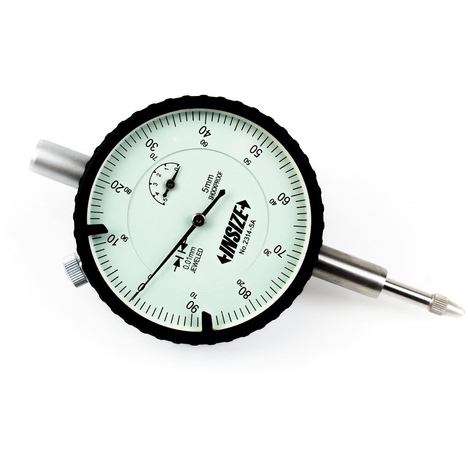 Insize Shockproof Dial Indicator 5mm Range Series 2314-5A