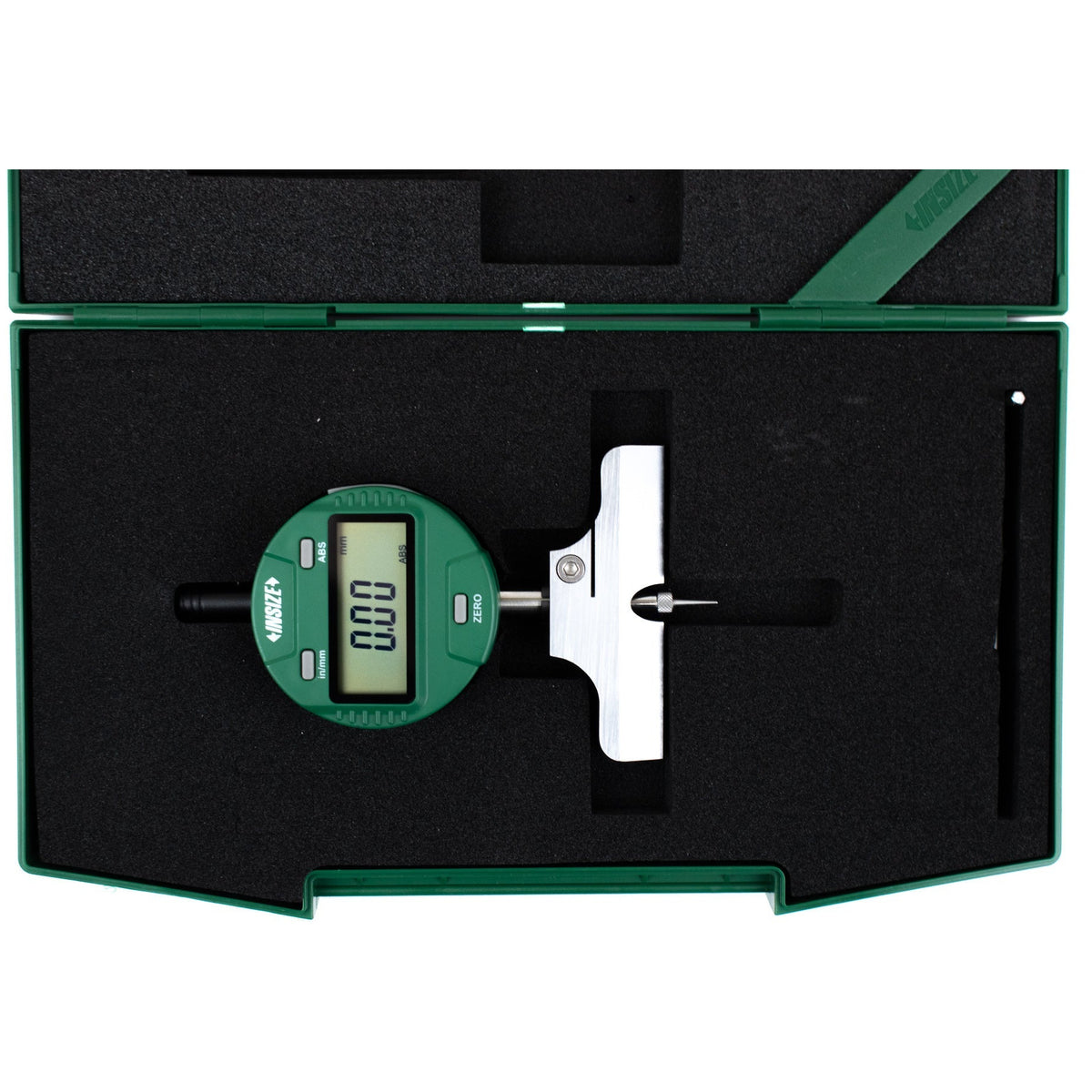 Insize Digital Depth Gauge (60° Knife Edge Base) Range Series 2143-101