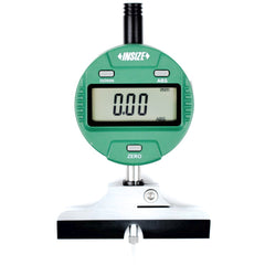 Insize Digital Depth Gauge (60° Knife Edge Base) Range Series 2143-101