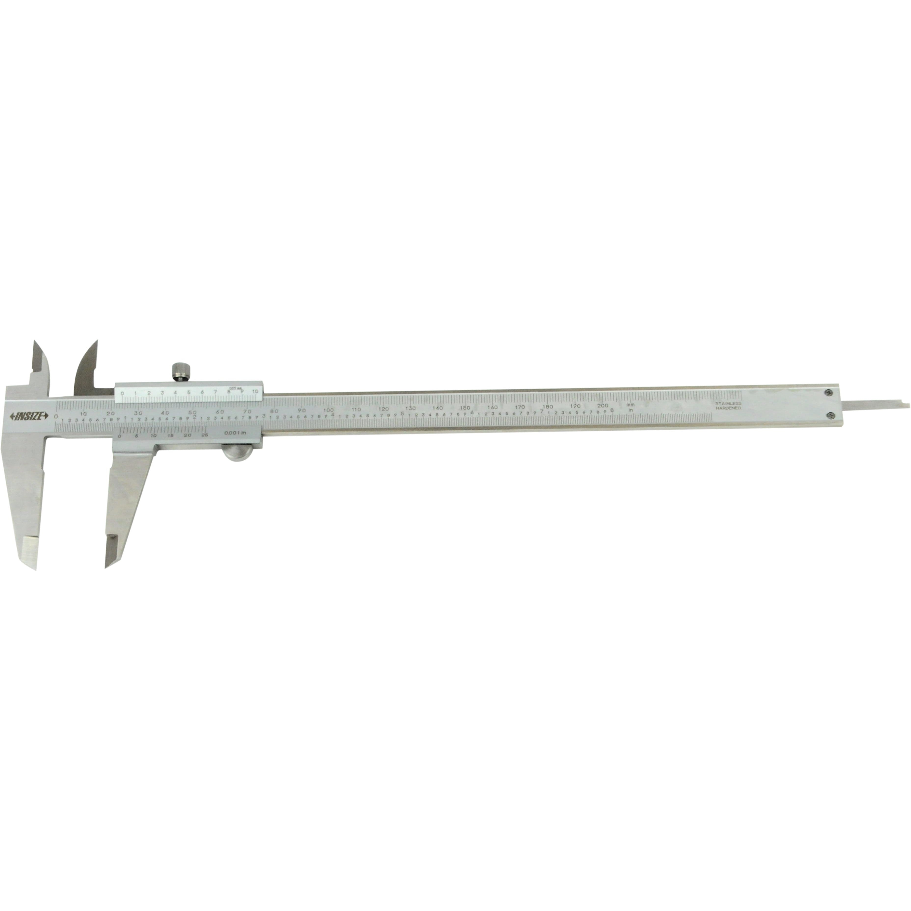 Insize Vernier Caliper 0-200mm/0-8" Range Series 1205-2002E