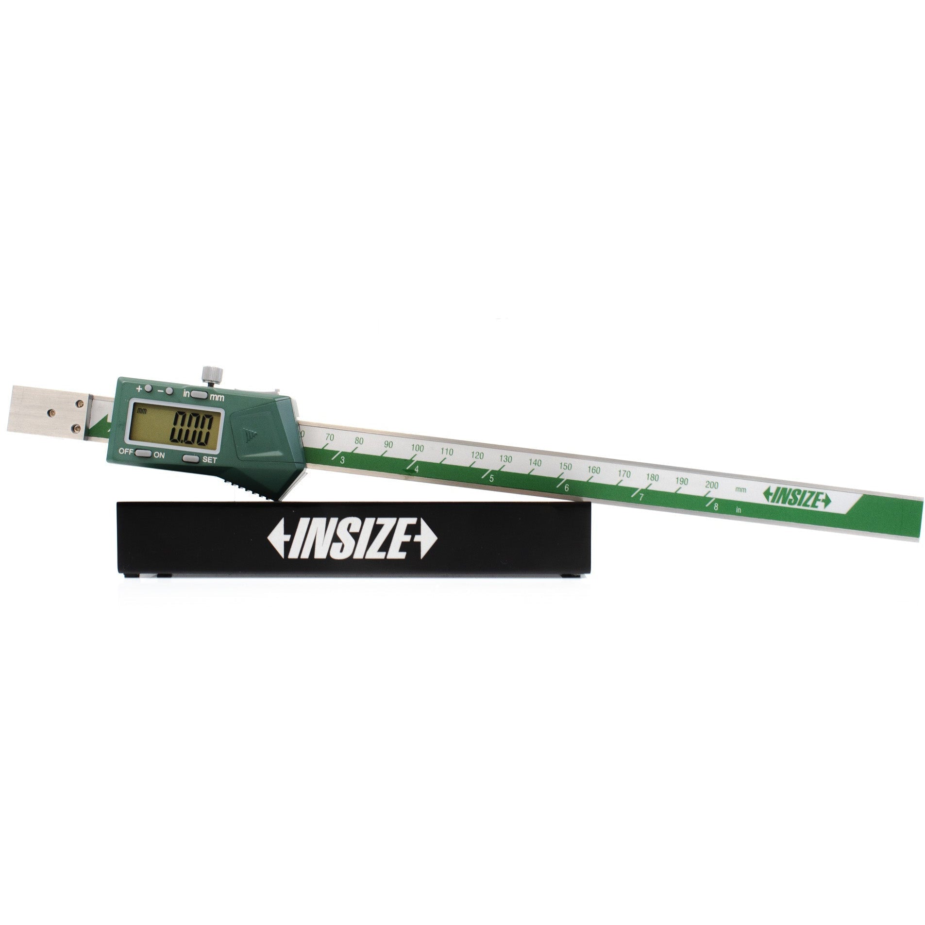 Insize Digital Back-Jaw Edge to Center Caliper Range Series 1524-200