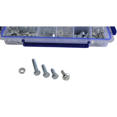 401 pc high tensile cap screw flange head bolt nut washer grab kit assortment M10 industrial fastners hardware