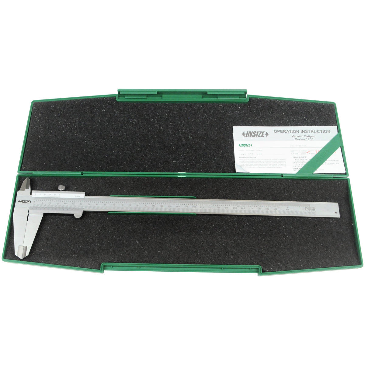 Insize Vernier Caliper 0-300mm/0-12" Range Series 1205-3002S